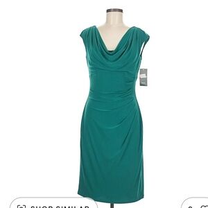 Ralph Lauren Emerald Midi Dress size 10P